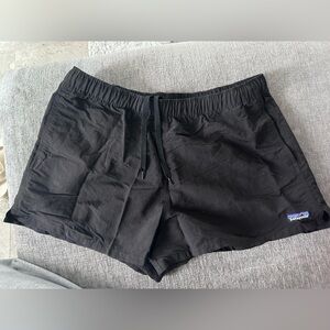 Patagonia Barely Baggies Black Shorts